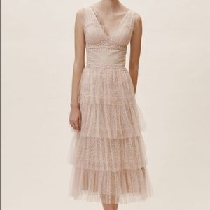 NWT Bhldn Katiana Dress Lace Catherine Deane Rose
